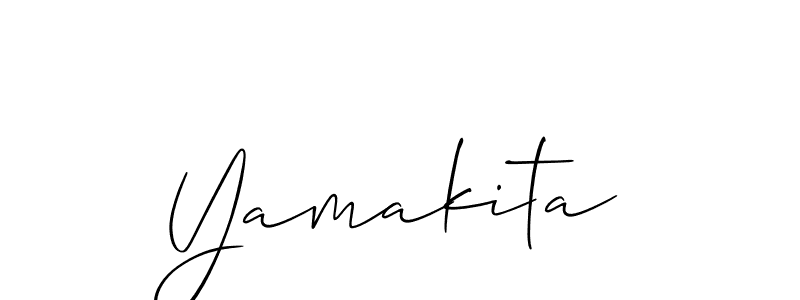 if you are searching for the best signature style for your name Yamakita. so please give up your signature search. here we have designed multiple signature styles  using Allison_Script. Yamakita signature style 2 images and pictures png