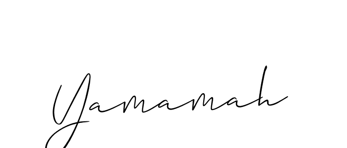 How to make Yamamah name signature. Use Allison_Script style for creating short signs online. This is the latest handwritten sign. Yamamah signature style 2 images and pictures png
