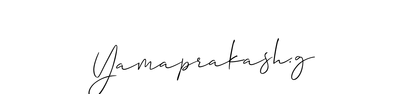 Best and Professional Signature Style for Yamaprakash.g. Allison_Script Best Signature Style Collection. Yamaprakash.g signature style 2 images and pictures png