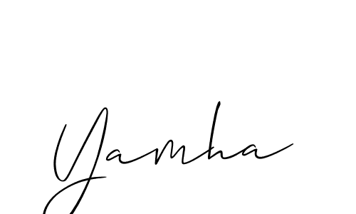 Allison_Script is a professional signature style that is perfect for those who want to add a touch of class to their signature. It is also a great choice for those who want to make their signature more unique. Get Yamha name to fancy signature for free. Yamha signature style 2 images and pictures png