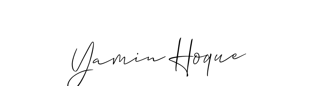 Similarly Allison_Script is the best handwritten signature design. Signature creator online .You can use it as an online autograph creator for name Yamin Hoque. Yamin Hoque signature style 2 images and pictures png