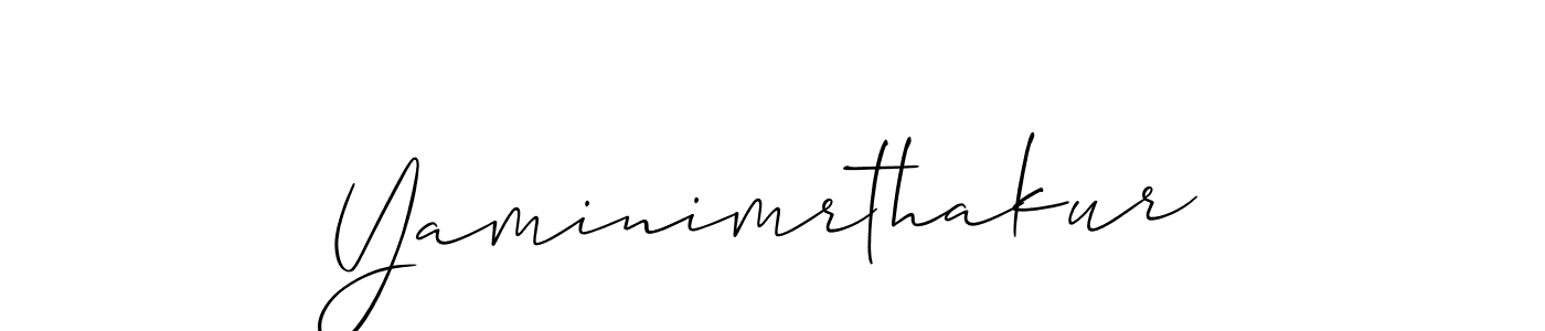 You can use this online signature creator to create a handwritten signature for the name Yaminimrthakur. This is the best online autograph maker. Yaminimrthakur signature style 2 images and pictures png