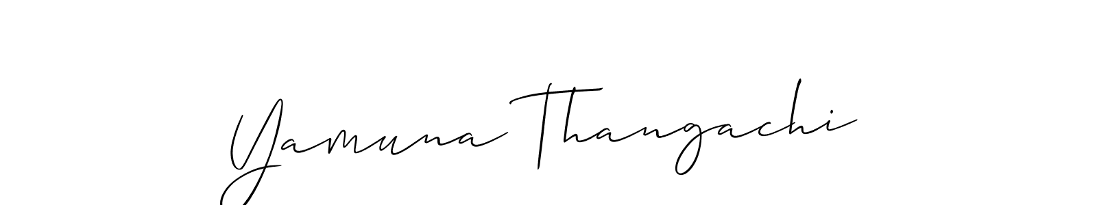 Once you've used our free online signature maker to create your best signature Allison_Script style, it's time to enjoy all of the benefits that Yamuna Thangachi name signing documents. Yamuna Thangachi signature style 2 images and pictures png