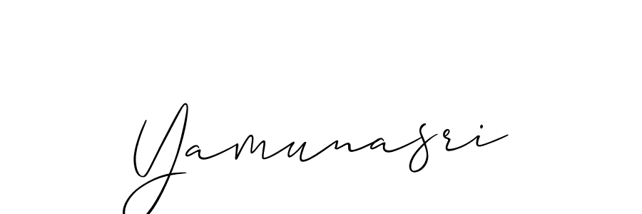 Make a beautiful signature design for name Yamunasri. Use this online signature maker to create a handwritten signature for free. Yamunasri signature style 2 images and pictures png