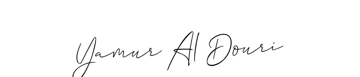 Check out images of Autograph of Yamur Al Douri name. Actor Yamur Al Douri Signature Style. Allison_Script is a professional sign style online. Yamur Al Douri signature style 2 images and pictures png