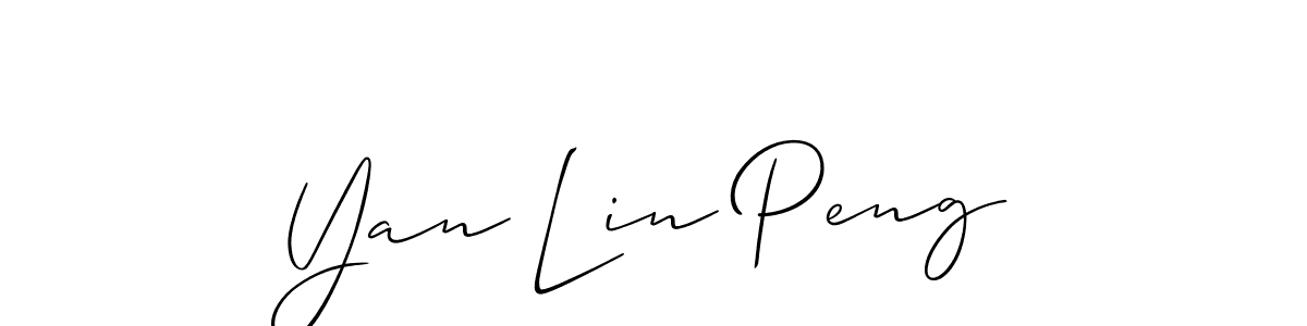 You can use this online signature creator to create a handwritten signature for the name Yan Lin Peng. This is the best online autograph maker. Yan Lin Peng signature style 2 images and pictures png