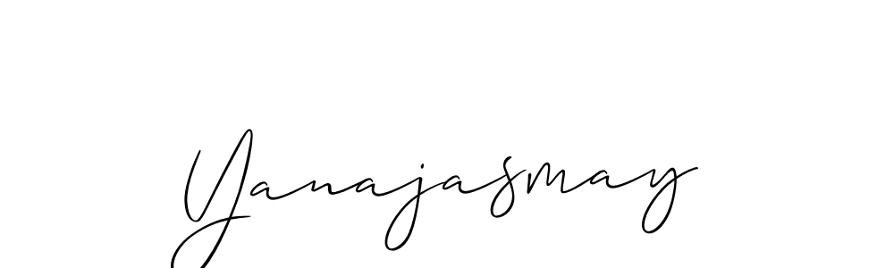 You can use this online signature creator to create a handwritten signature for the name Yanajasmay. This is the best online autograph maker. Yanajasmay signature style 2 images and pictures png