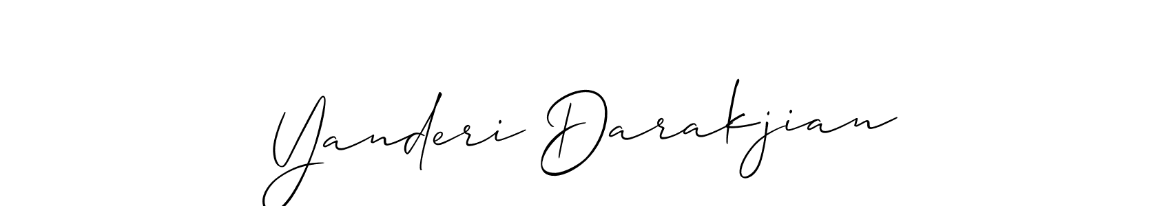 This is the best signature style for the Yanderi Darakjian name. Also you like these signature font (Allison_Script). Mix name signature. Yanderi Darakjian signature style 2 images and pictures png