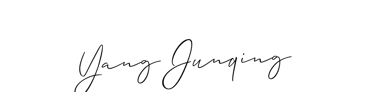 You can use this online signature creator to create a handwritten signature for the name Yang Junqing. This is the best online autograph maker. Yang Junqing signature style 2 images and pictures png