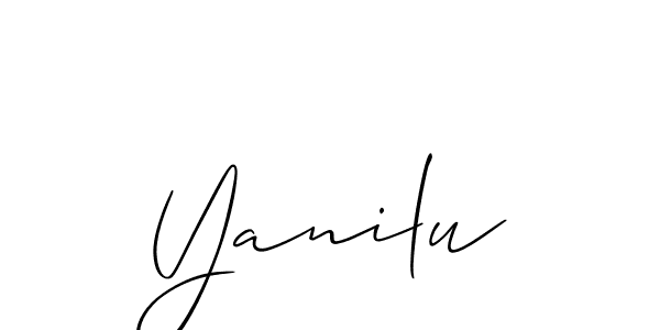 Here are the top 10 professional signature styles for the name Yanilu. These are the best autograph styles you can use for your name. Yanilu signature style 2 images and pictures png