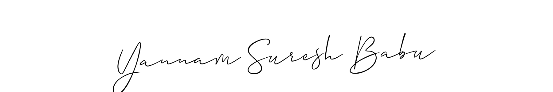 Once you've used our free online signature maker to create your best signature Allison_Script style, it's time to enjoy all of the benefits that Yannam Suresh Babu name signing documents. Yannam Suresh Babu signature style 2 images and pictures png