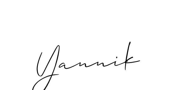 You can use this online signature creator to create a handwritten signature for the name Yannik. This is the best online autograph maker. Yannik signature style 2 images and pictures png