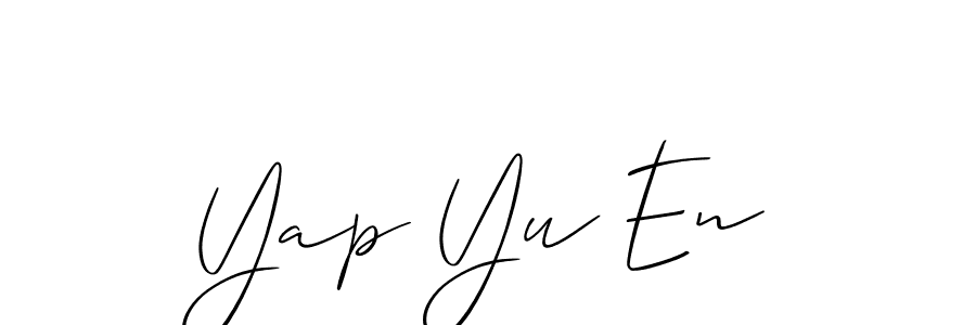 You can use this online signature creator to create a handwritten signature for the name Yap Yu En. This is the best online autograph maker. Yap Yu En signature style 2 images and pictures png