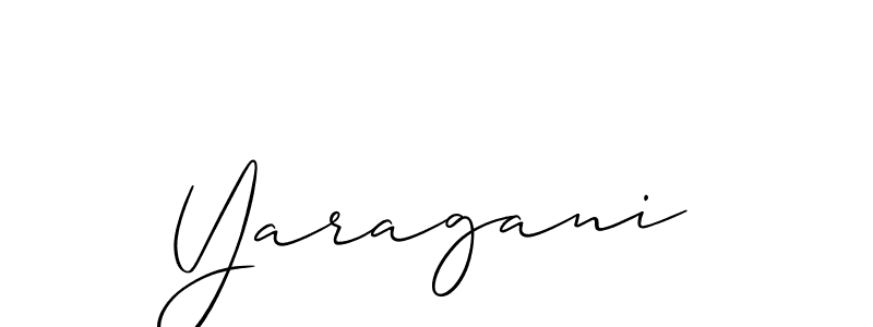 You should practise on your own different ways (Allison_Script) to write your name (Yaragani) in signature. don't let someone else do it for you. Yaragani signature style 2 images and pictures png
