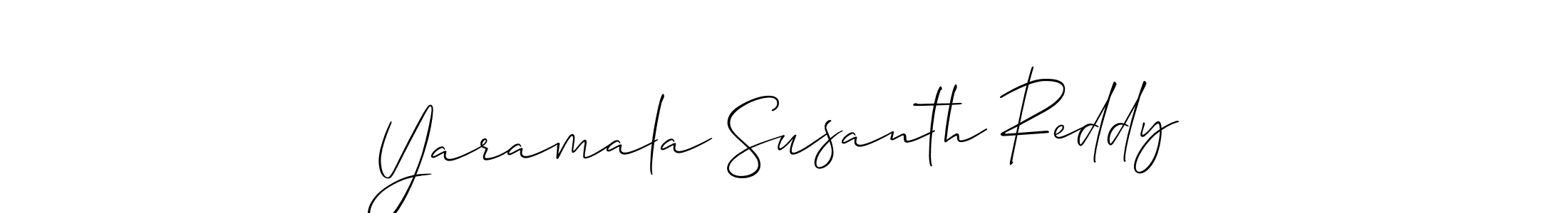 Here are the top 10 professional signature styles for the name Yaramala Susanth Reddy. These are the best autograph styles you can use for your name. Yaramala Susanth Reddy signature style 2 images and pictures png