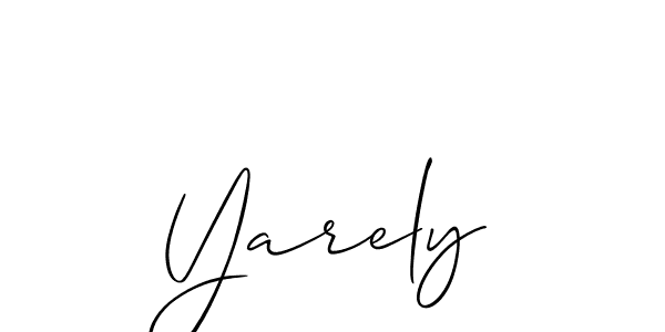 Similarly Allison_Script is the best handwritten signature design. Signature creator online .You can use it as an online autograph creator for name Yarely. Yarely signature style 2 images and pictures png