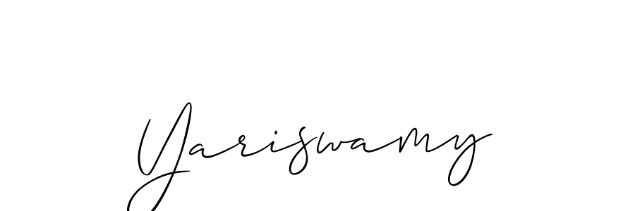 Make a beautiful signature design for name Yariswamy. Use this online signature maker to create a handwritten signature for free. Yariswamy signature style 2 images and pictures png