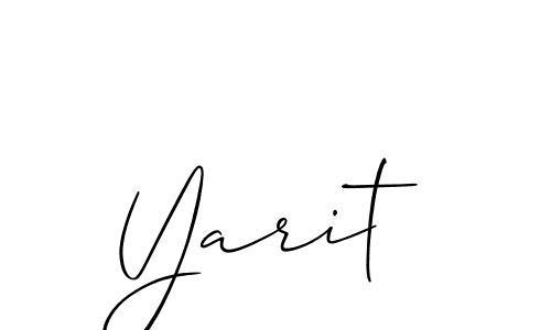 You can use this online signature creator to create a handwritten signature for the name Yarit. This is the best online autograph maker. Yarit signature style 2 images and pictures png