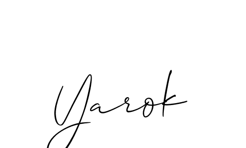 Check out images of Autograph of Yarok name. Actor Yarok Signature Style. Allison_Script is a professional sign style online. Yarok signature style 2 images and pictures png