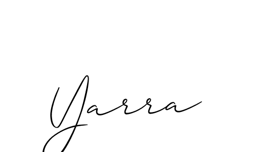 Similarly Allison_Script is the best handwritten signature design. Signature creator online .You can use it as an online autograph creator for name Yarra. Yarra signature style 2 images and pictures png