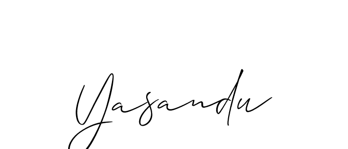 Also You can easily find your signature by using the search form. We will create Yasandu name handwritten signature images for you free of cost using Allison_Script sign style. Yasandu signature style 2 images and pictures png