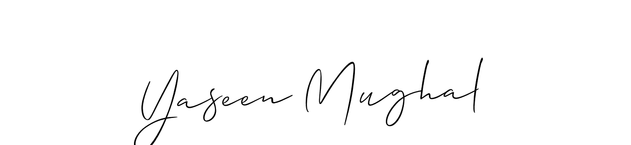 The best way (Allison_Script) to make a short signature is to pick only two or three words in your name. The name Yaseen Mughal include a total of six letters. For converting this name. Yaseen Mughal signature style 2 images and pictures png