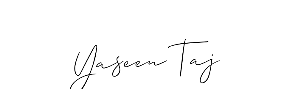 Make a beautiful signature design for name Yaseen Taj. Use this online signature maker to create a handwritten signature for free. Yaseen Taj signature style 2 images and pictures png