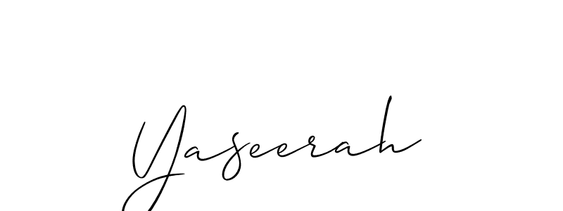 You should practise on your own different ways (Allison_Script) to write your name (Yaseerah) in signature. don't let someone else do it for you. Yaseerah signature style 2 images and pictures png