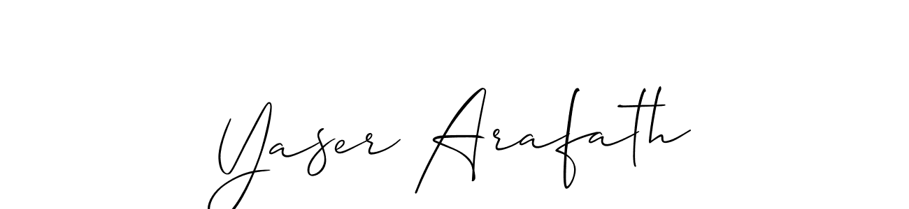 Once you've used our free online signature maker to create your best signature Allison_Script style, it's time to enjoy all of the benefits that Yaser Arafath name signing documents. Yaser Arafath signature style 2 images and pictures png