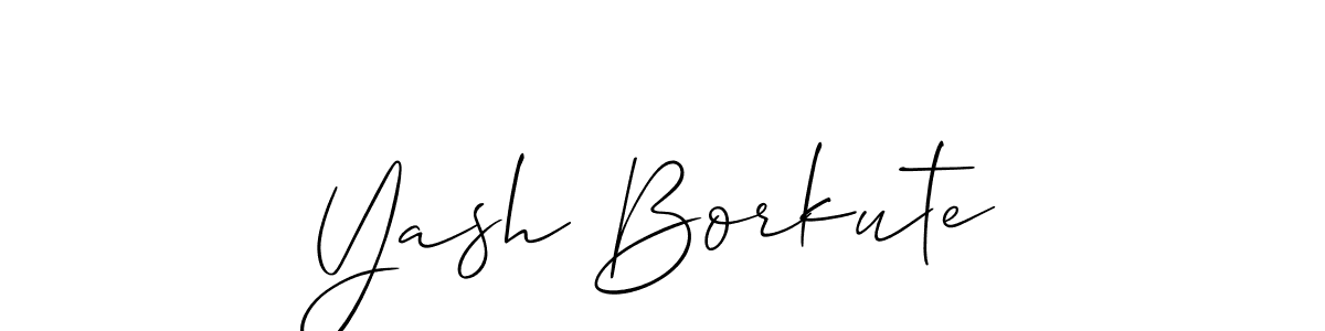 You can use this online signature creator to create a handwritten signature for the name Yash Borkute. This is the best online autograph maker. Yash Borkute signature style 2 images and pictures png