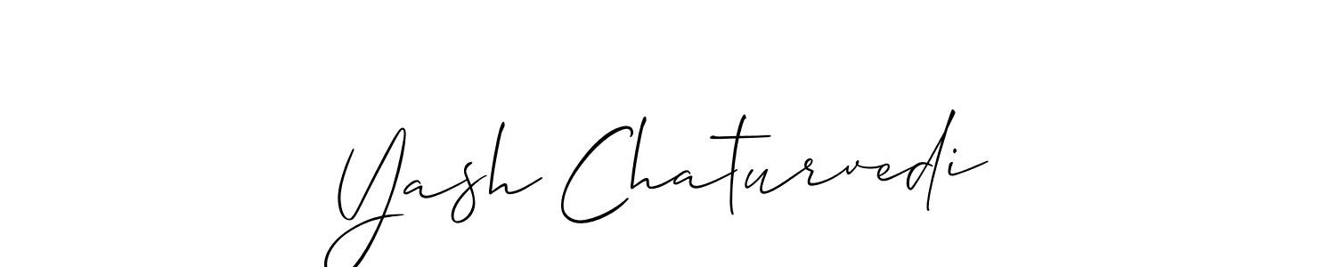 This is the best signature style for the Yash Chaturvedi name. Also you like these signature font (Allison_Script). Mix name signature. Yash Chaturvedi signature style 2 images and pictures png
