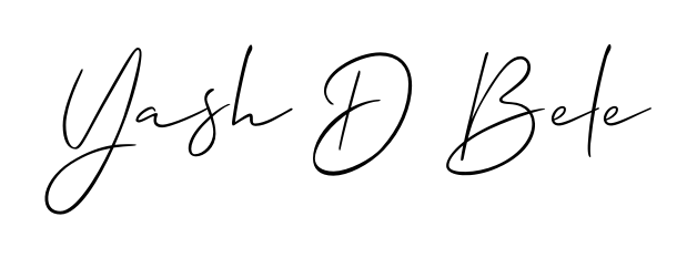 Enhance your business communications with Yash D Bele signature in Allison_Script lettering. Clean, modern, and universally compatible. Yash D Bele signature style 2 images and pictures png
