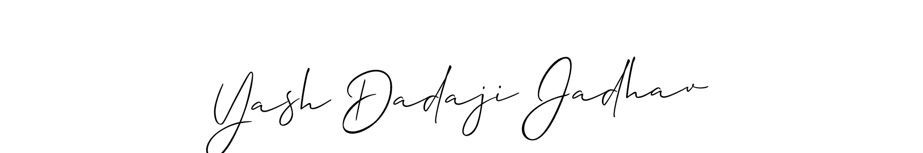 Check out images of Autograph of Yash Dadaji Jadhav name. Actor Yash Dadaji Jadhav Signature Style. Allison_Script is a professional sign style online. Yash Dadaji Jadhav signature style 2 images and pictures png
