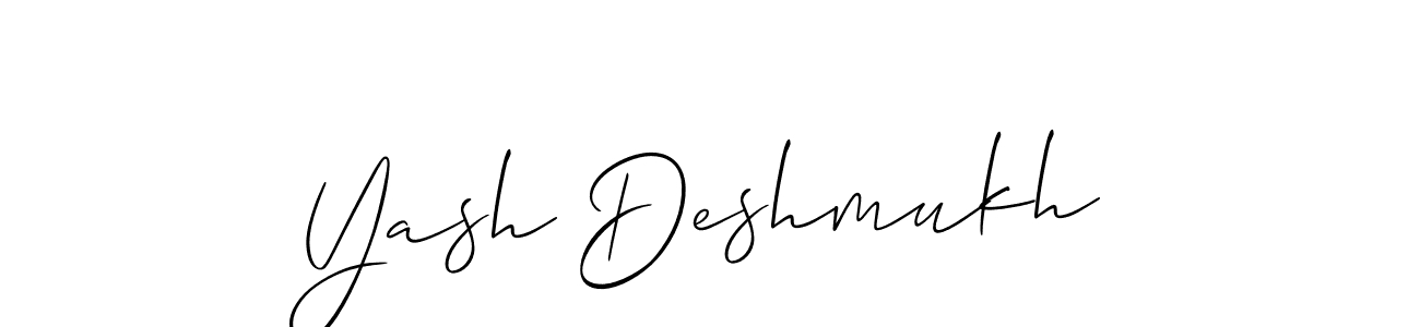 Once you've used our free online signature maker to create your best signature Allison_Script style, it's time to enjoy all of the benefits that Yash Deshmukh name signing documents. Yash Deshmukh signature style 2 images and pictures png