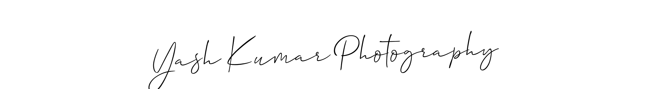 Similarly Allison_Script is the best handwritten signature design. Signature creator online .You can use it as an online autograph creator for name Yash Kumar Photography. Yash Kumar Photography signature style 2 images and pictures png