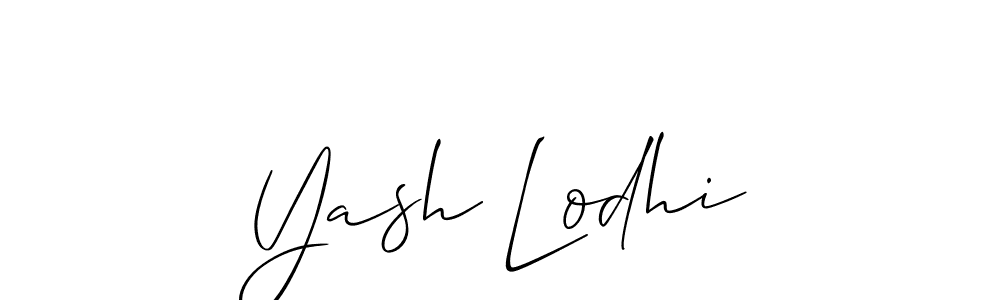 You should practise on your own different ways (Allison_Script) to write your name (Yash Lodhi) in signature. don't let someone else do it for you. Yash Lodhi signature style 2 images and pictures png