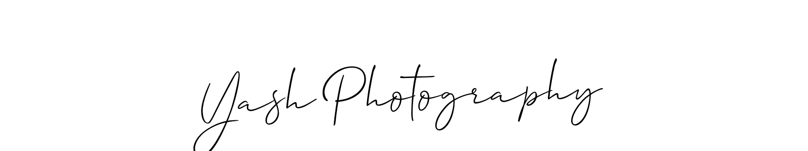 Similarly Allison_Script is the best handwritten signature design. Signature creator online .You can use it as an online autograph creator for name Yash Photography. Yash Photography signature style 2 images and pictures png