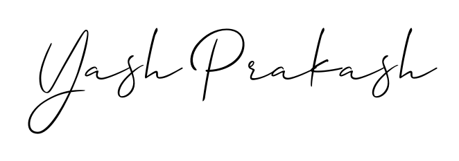 A stylish, flowing autograph style designed for name Yash Prakash using Allison_Script typography. Perfect for digital creative projects. Yash Prakash signature style 2 images and pictures png