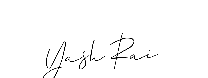 if you are searching for the best signature style for your name Yash Rai. so please give up your signature search. here we have designed multiple signature styles  using Allison_Script. Yash Rai signature style 2 images and pictures png