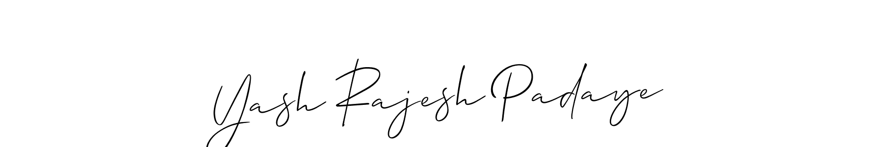 You can use this online signature creator to create a handwritten signature for the name Yash Rajesh Padaye. This is the best online autograph maker. Yash Rajesh Padaye signature style 2 images and pictures png