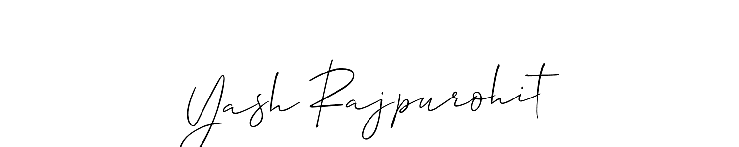 Once you've used our free online signature maker to create your best signature Allison_Script style, it's time to enjoy all of the benefits that Yash Rajpurohit name signing documents. Yash Rajpurohit signature style 2 images and pictures png