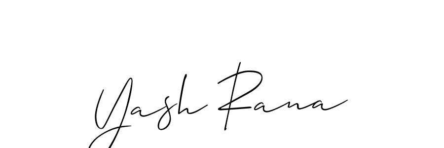if you are searching for the best signature style for your name Yash Rana. so please give up your signature search. here we have designed multiple signature styles  using Allison_Script. Yash Rana signature style 2 images and pictures png