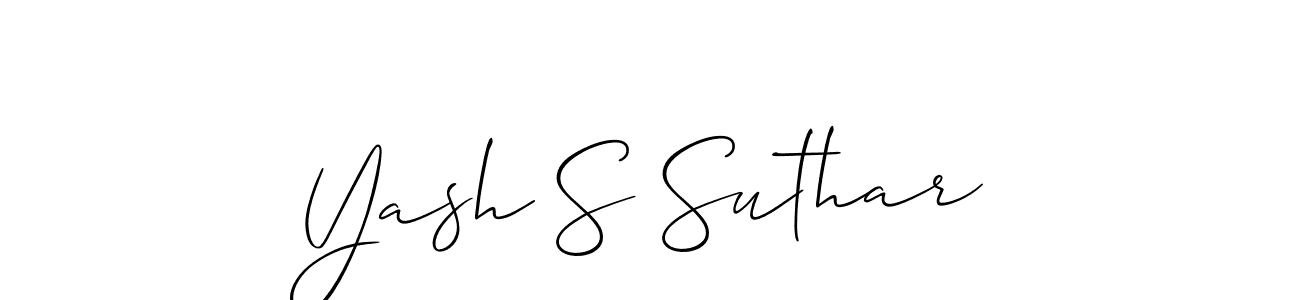 Once you've used our free online signature maker to create your best signature Allison_Script style, it's time to enjoy all of the benefits that Yash S Suthar name signing documents. Yash S Suthar signature style 2 images and pictures png