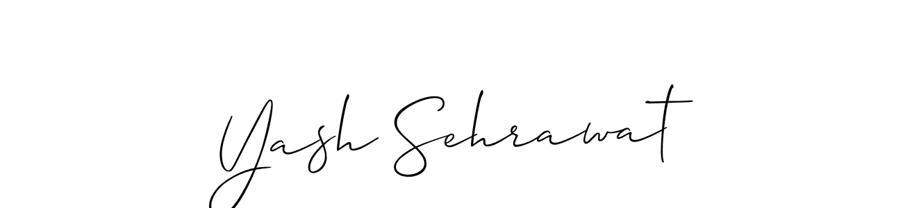 This is the best signature style for the Yash Sehrawat name. Also you like these signature font (Allison_Script). Mix name signature. Yash Sehrawat signature style 2 images and pictures png