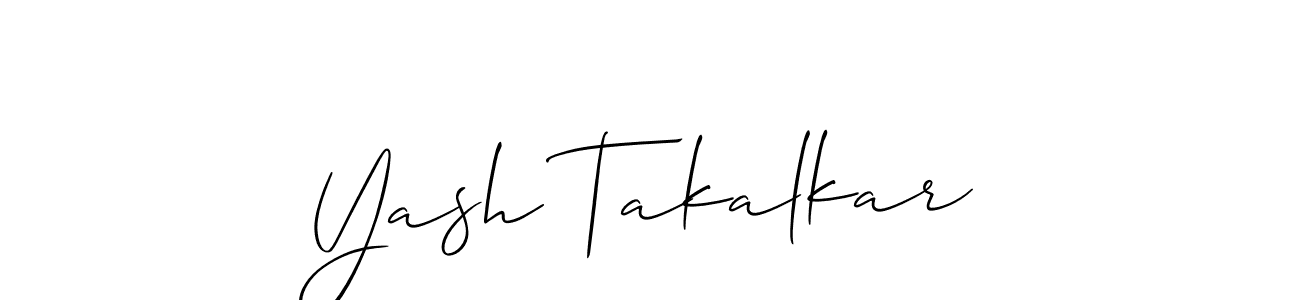 if you are searching for the best signature style for your name Yash Takalkar. so please give up your signature search. here we have designed multiple signature styles  using Allison_Script. Yash Takalkar signature style 2 images and pictures png