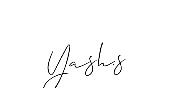 Check out images of Autograph of Yash.s name. Actor Yash.s Signature Style. Allison_Script is a professional sign style online. Yash.s signature style 2 images and pictures png