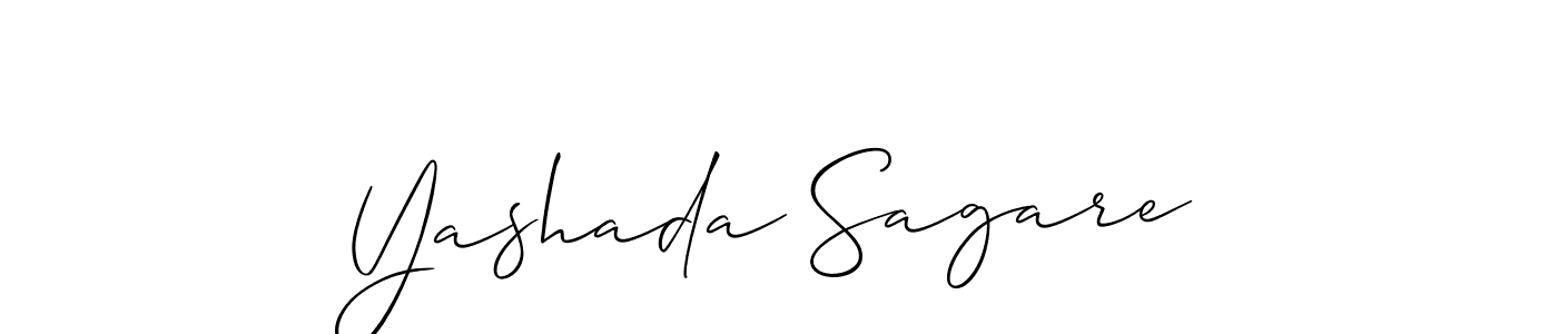 The best way (Allison_Script) to make a short signature is to pick only two or three words in your name. The name Yashada Sagare include a total of six letters. For converting this name. Yashada Sagare signature style 2 images and pictures png