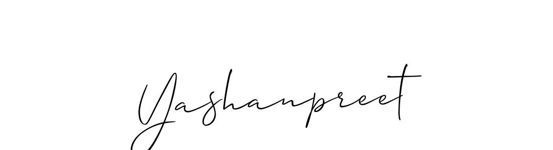 if you are searching for the best signature style for your name Yashanpreet. so please give up your signature search. here we have designed multiple signature styles  using Allison_Script. Yashanpreet signature style 2 images and pictures png