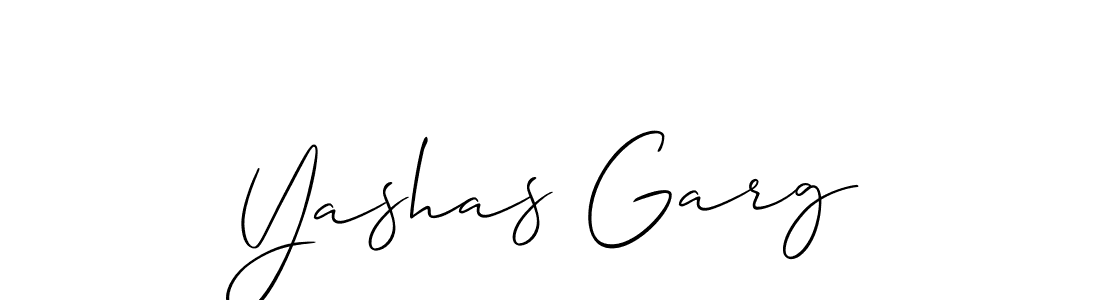 This is the best signature style for the Yashas Garg name. Also you like these signature font (Allison_Script). Mix name signature. Yashas Garg signature style 2 images and pictures png
