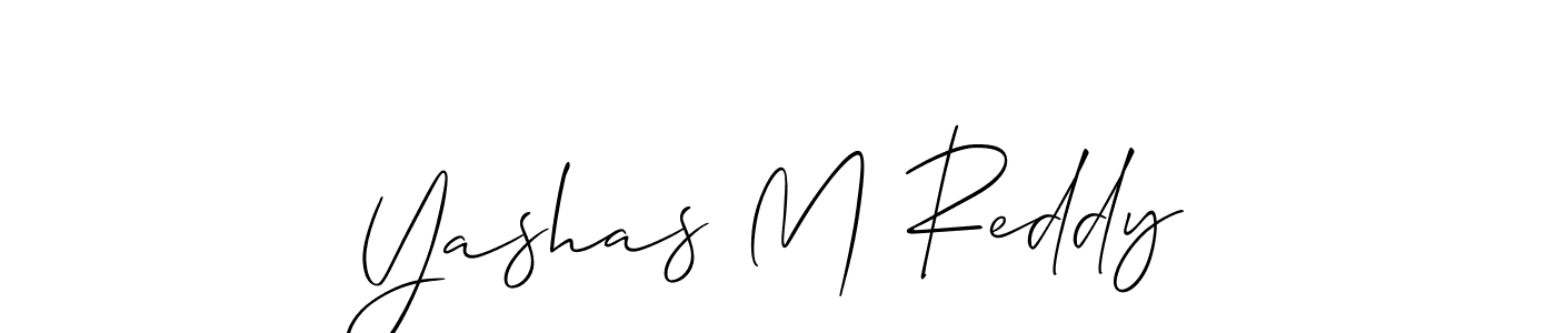 Similarly Allison_Script is the best handwritten signature design. Signature creator online .You can use it as an online autograph creator for name Yashas M Reddy. Yashas M Reddy signature style 2 images and pictures png